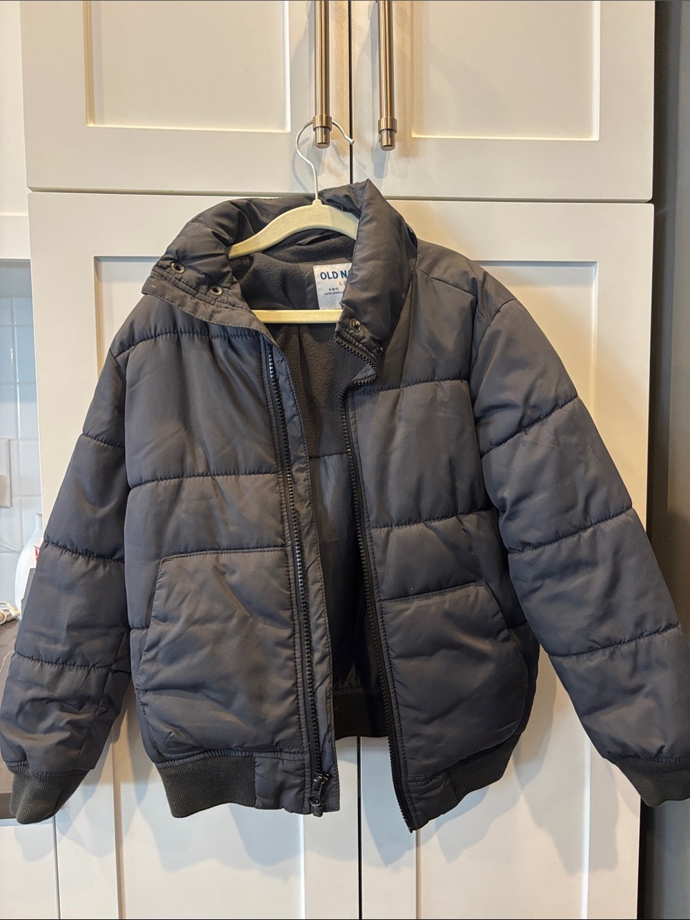 Old Navy Kids' Dark Blue Puffer Jacket